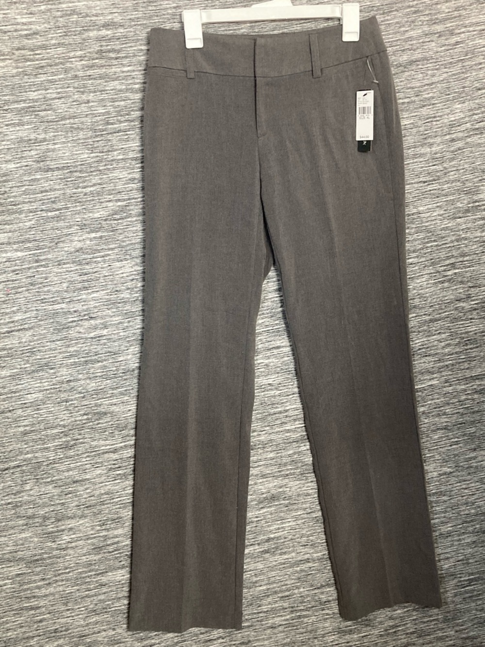 AB Studio Women’s Charcoal Dress Pants - Straight Leg